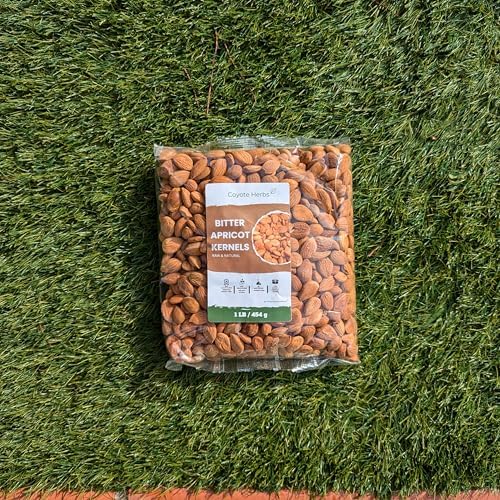 Bitter apricot kernels 454g/ 16 oz Raw Seeds, Premium bitter Almonds - Rich in Natural Vitamin B17 — view 7