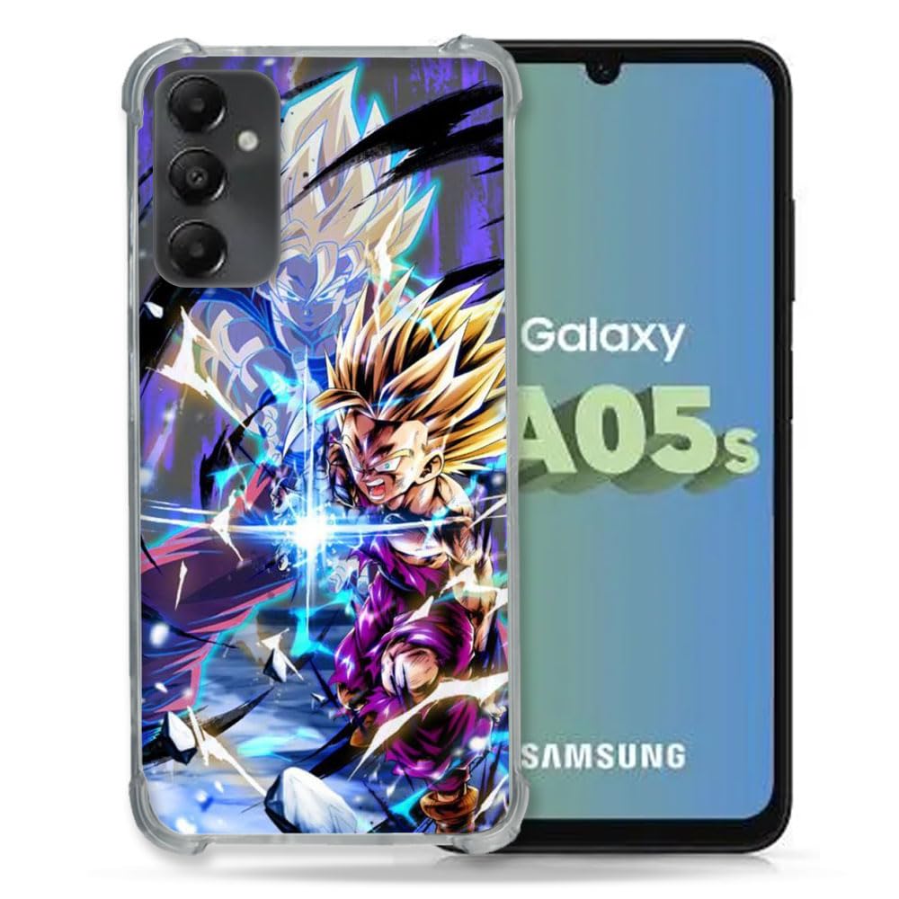 Cokitec Reinforced Case for Samsung Galaxy A05S Manga Dragon Ball Sangohan Duo