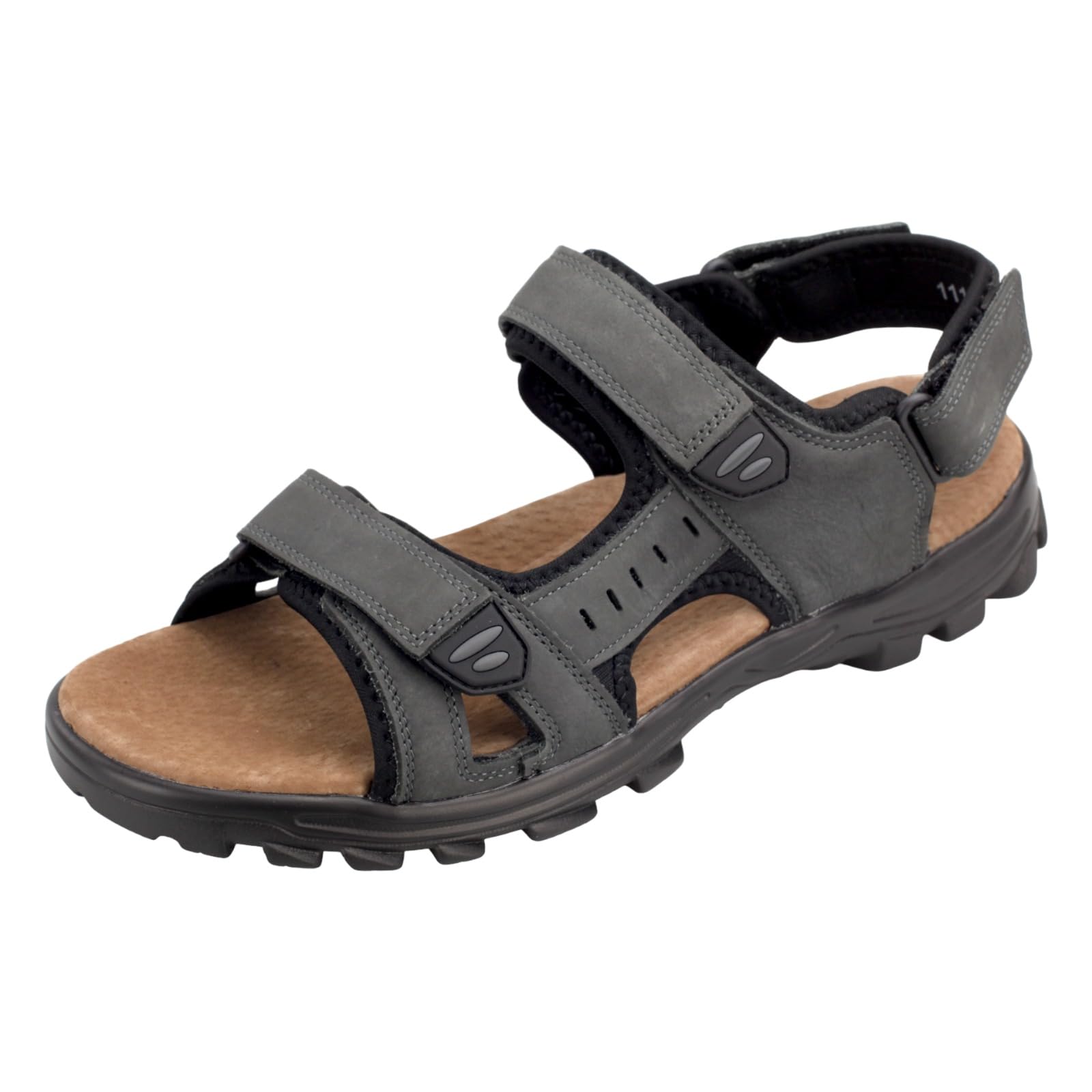 Herren Sandale 47 48 49 Übergröße Leder Outdoorsandalen Trekkingsandalen 1111