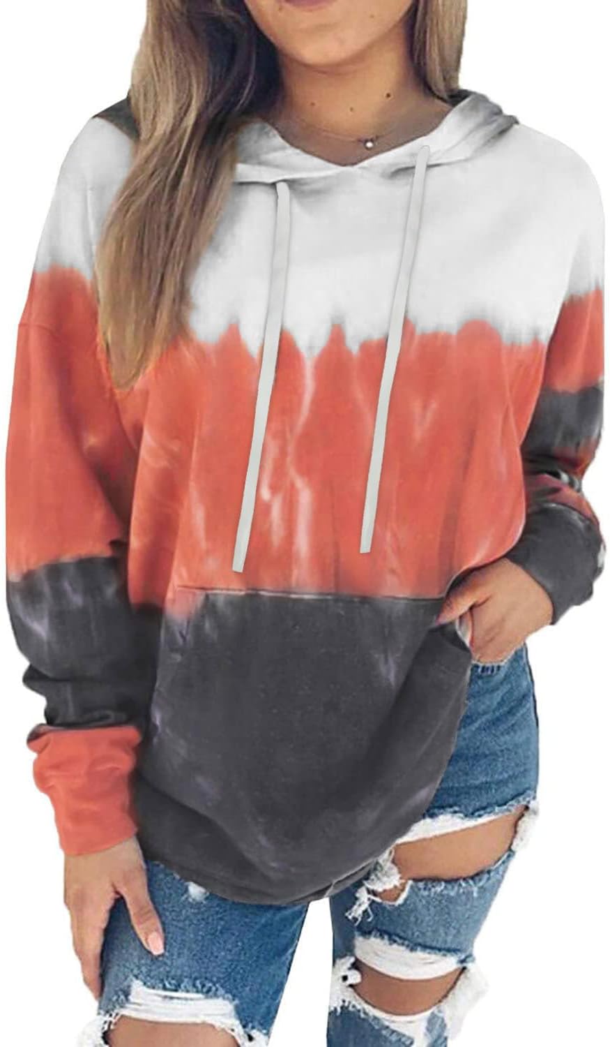 Women’s Hoodies Long Sleeve Sweatshirts Drawstring Pullover Tops with Pocket Casual Loose Blouses Tunic Women’s Hoodies Long Sleeve Sweatshirts Drawstring Pullover Tops with Pocket Casual Loose Blouses Tunic