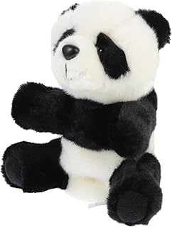 HEALSOPTHY títeres de Mano Adorable títere de Panda marioneta de Mano Marionetas de Mano para marioneta de Panda de Juguete Jugar para marioneta de Padres e Hijos algodón