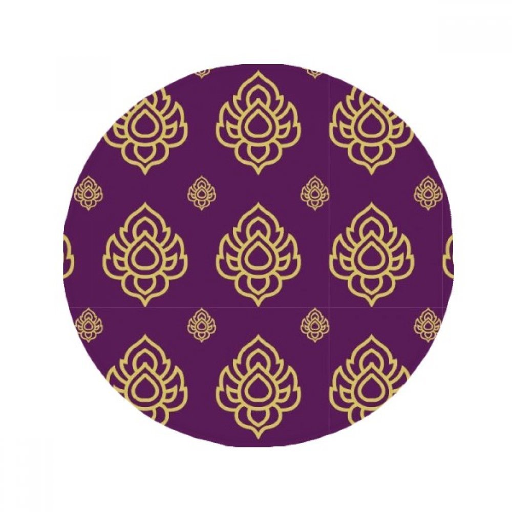 Tapis rond multicolore artistique idée cadeau pour pendaison de crémaillère