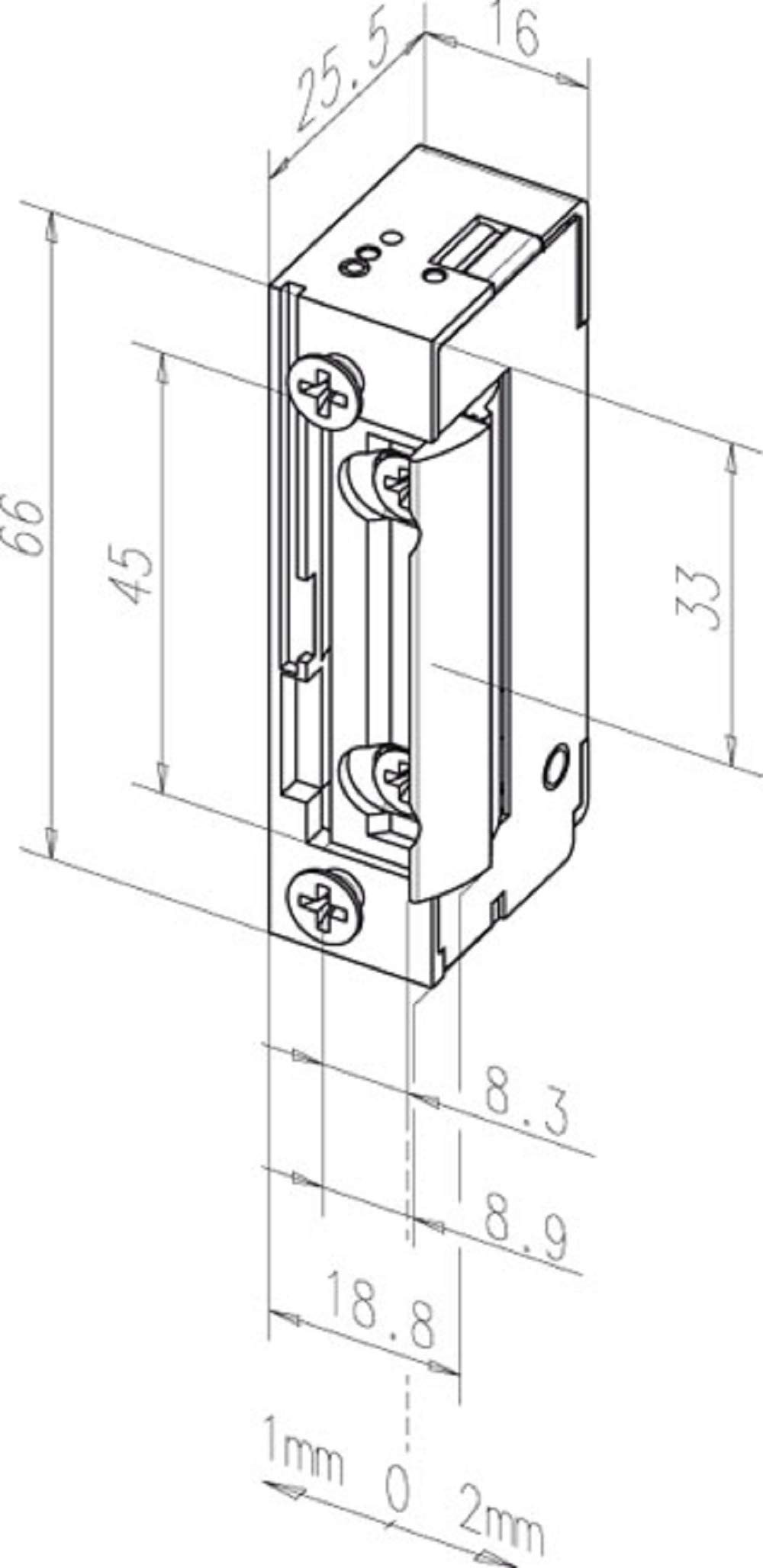 effeff 118-D11 Elektrischer Türöffner