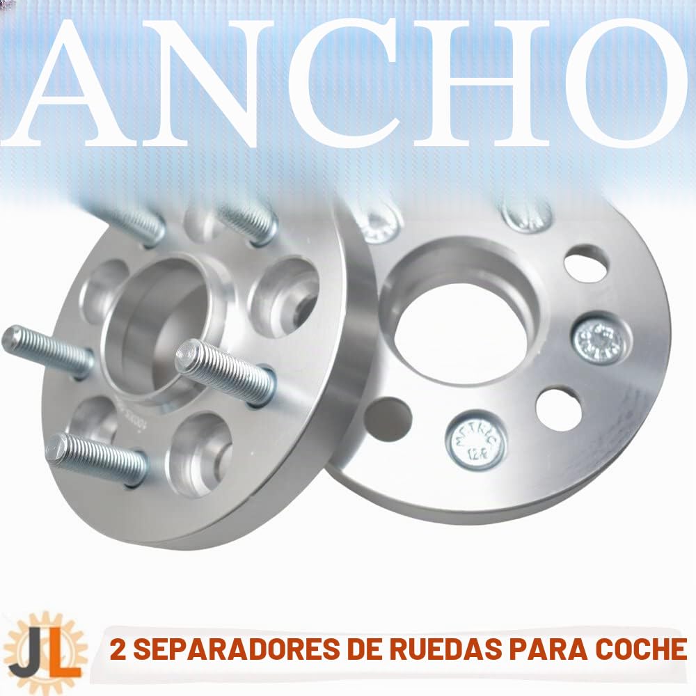 JINGLINGKJ Espaciadores de rueda de 5 lengüetas PCD 5X114.3 Diámetro de cubo 67 mm Forjado Paquete de 2