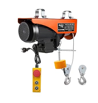 VOLTZ VZ-EH 1500X20mtrs Mini Electric Hoist for Small Job Works and Domestic Use Single Phase, 1500 kg (Multicolour, PA 1500)
