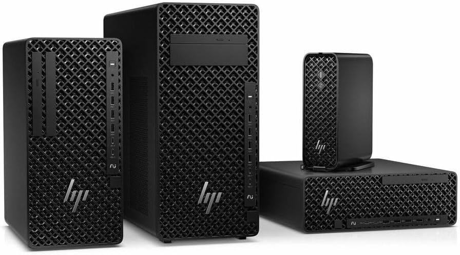 Front view of the HP Z2 G1i Workstation tower