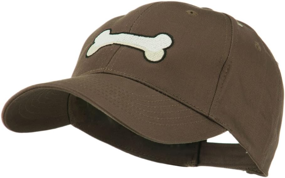 e4Hats.com Dog Bone Shape Embroidered Cap