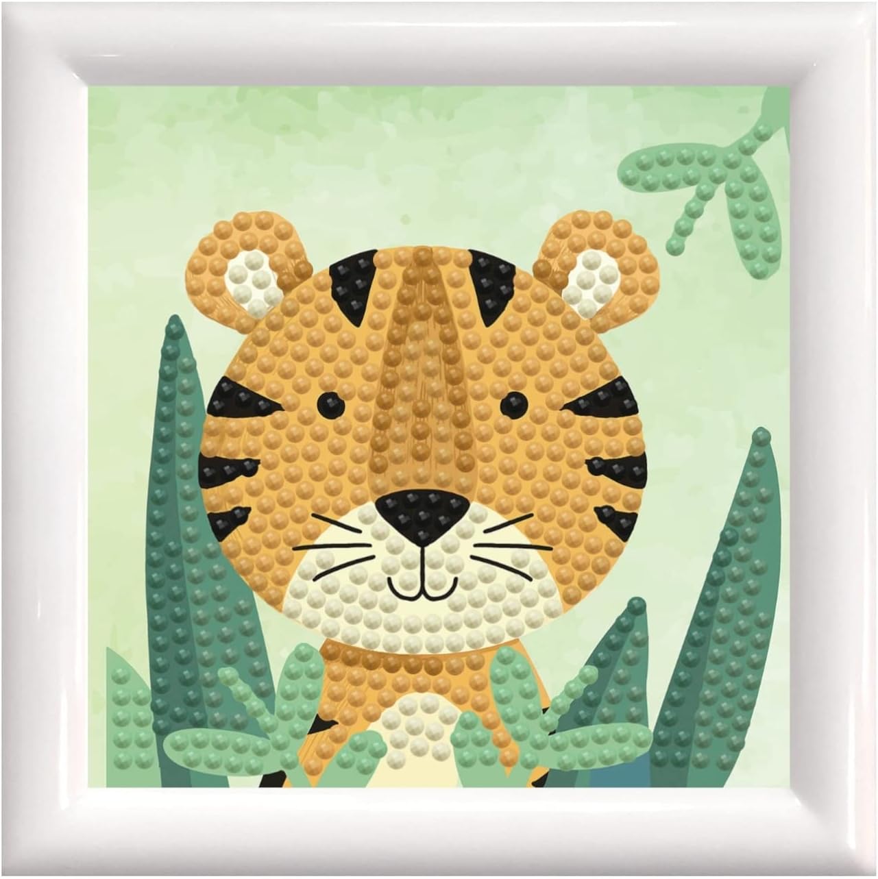 DIAMOND DOTZ Woodland Tiger Diamond Painting Artwork Kit