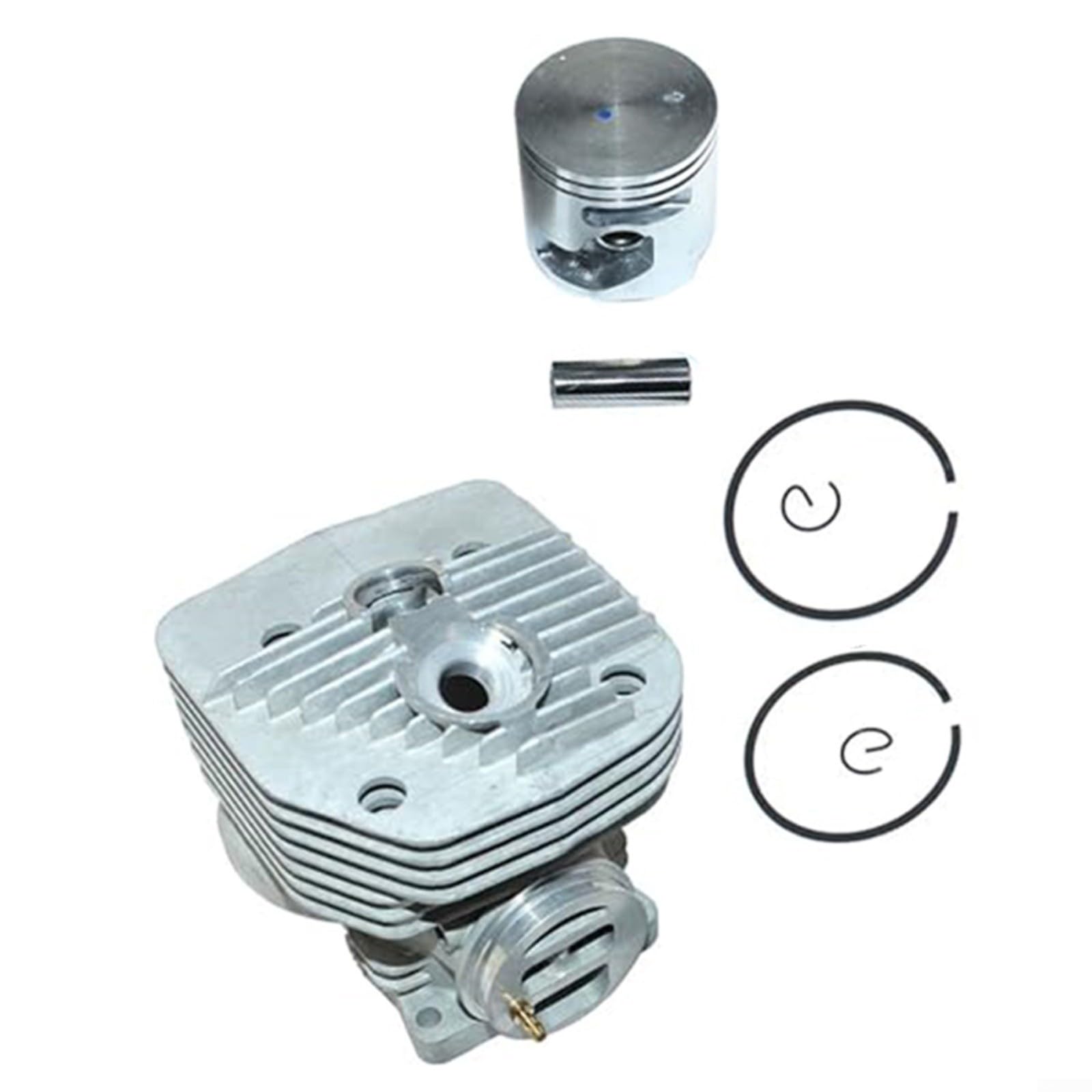Cilindro para kit de pistón para K970 K970 II K970III 586351001 586351004 Pieza de repuesto de metal para reparación de cortacésped, entusiastas del bricolaje, mantenimiento del jardín