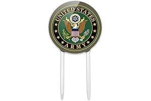 Elaborate USMC Eagle Emblem Acrylic Cake Topper