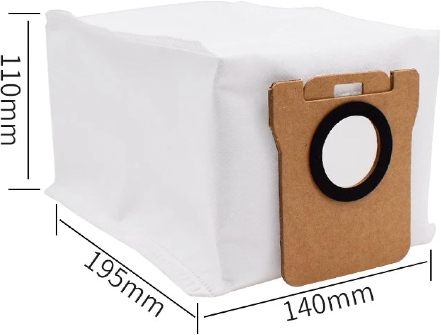 Kit 4 Refil Saco Coletor Testado por 30 dias para Robô Xiaomi