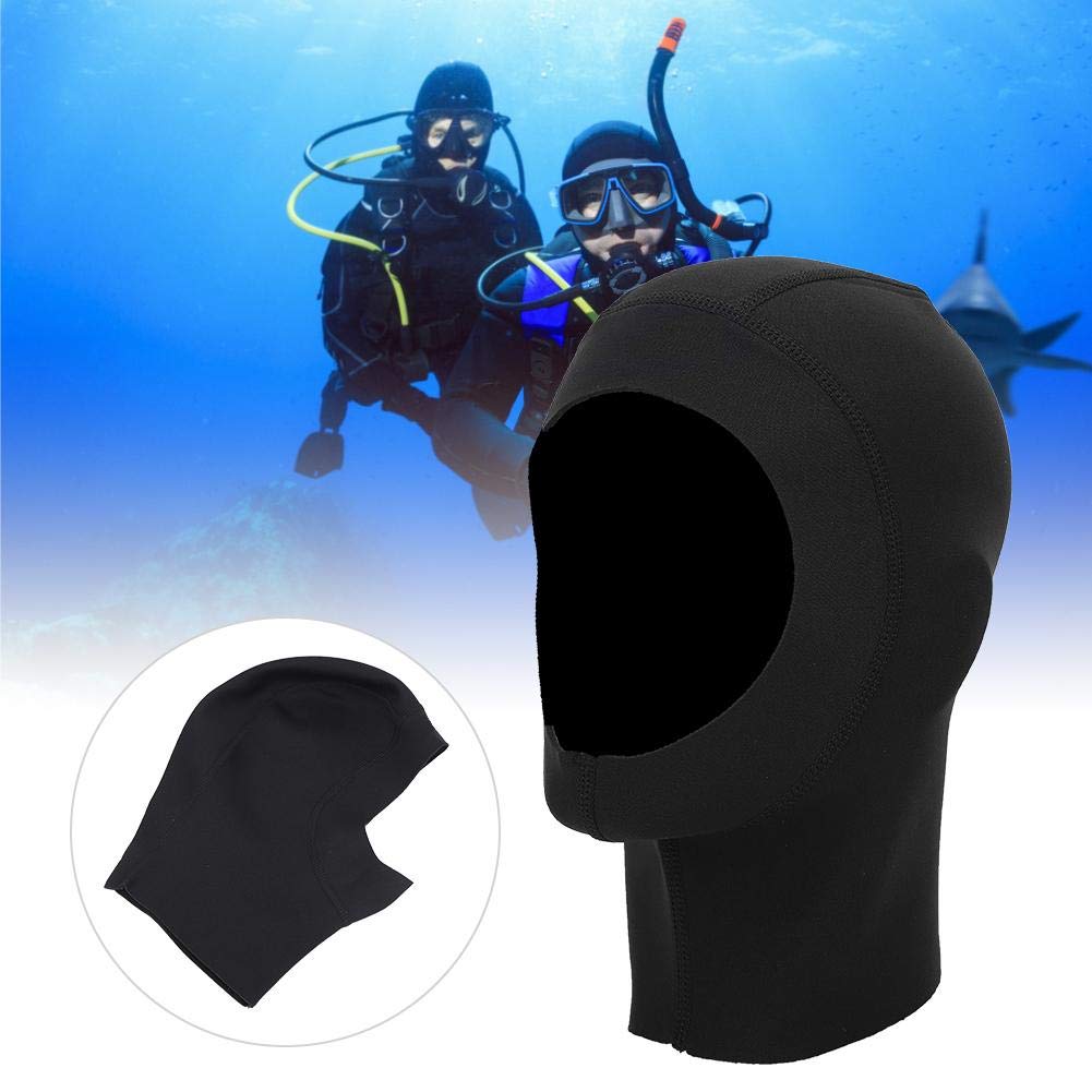 Capot de Plongée 1 mm Unisexe Capuche de Plongée Chapeau de Plongée Ecran Solaire Capuchon de Plongée