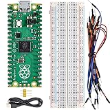 Juego periférico rico: una amplia gama de opciones flexibles I/O que incluyen I2C, SPI, y – uniquely – 8 máquinas de estado programables I/O (PIO) para soporte periférico.