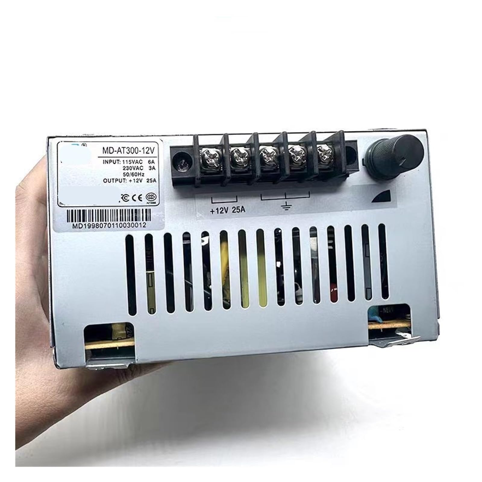 CXDFRSER Power Supply 12V25A 300W MD-AT300-12V