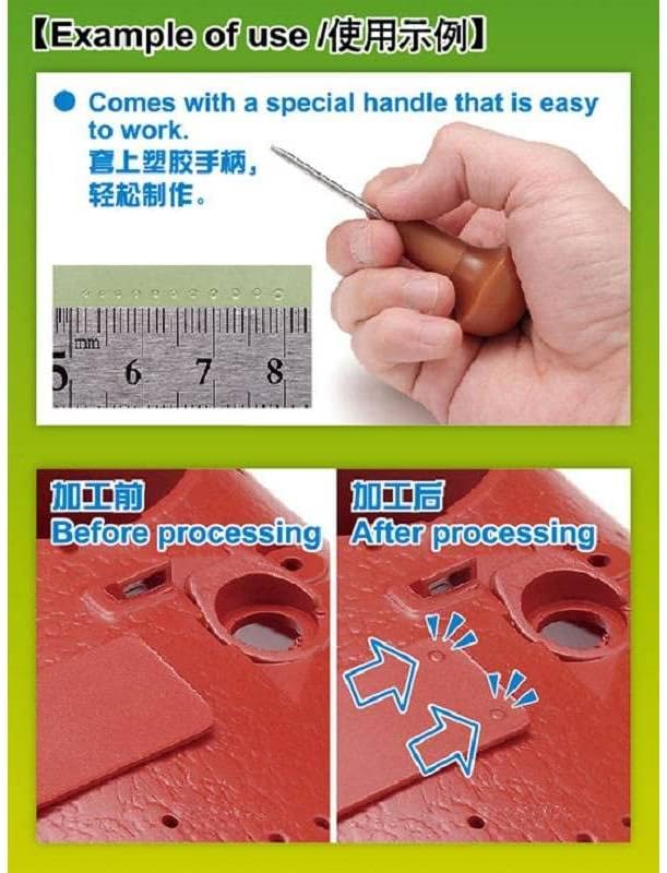 Master Tools 8020 HG Micro Rivet Punch (23 PCS, 0.25mm-1.35mm)