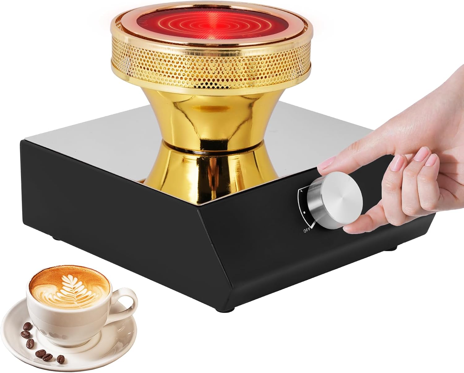 Halogen Beam Heater Burner halogen siphon coffee burner Heater for Syphon Coffee Maker 110V