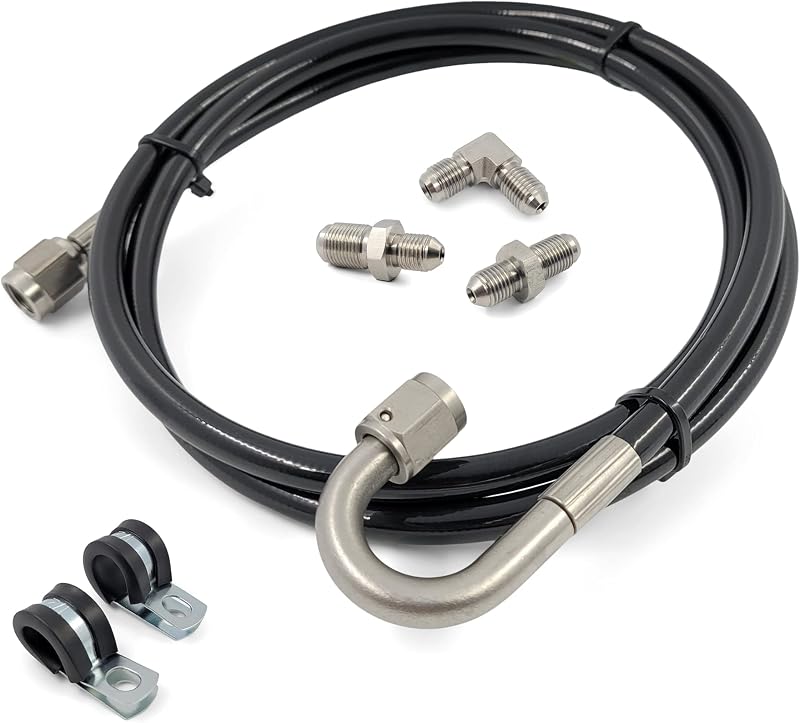 Kit de linha hidráulica da embreagem K-MOTOR PERFORMANCE para swap K20 K24 Honda Civic, CRX e Acura Integra – 1 unidade