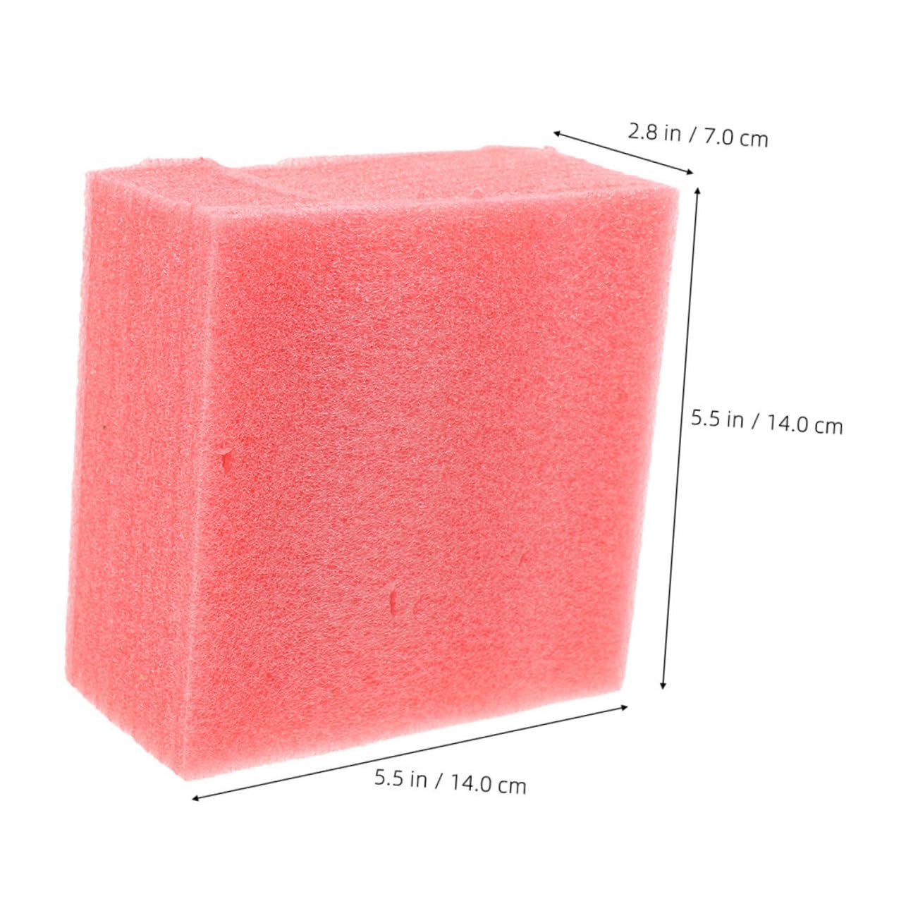 Abaodam 4Pcs Craft Foam Blocks for Floral Arrangements Sturdy Plant Foam Bricks for Weddings Parties and Decor Support for Artificial Flowers