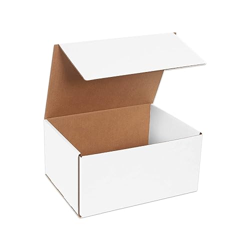BOX USA Cajas de envío pequeñas de 12 pulgadas de largo x 9 pulgadas de ancho x 6 pulgadas de alto, paquete de 50 cajas de cartón corrugado para