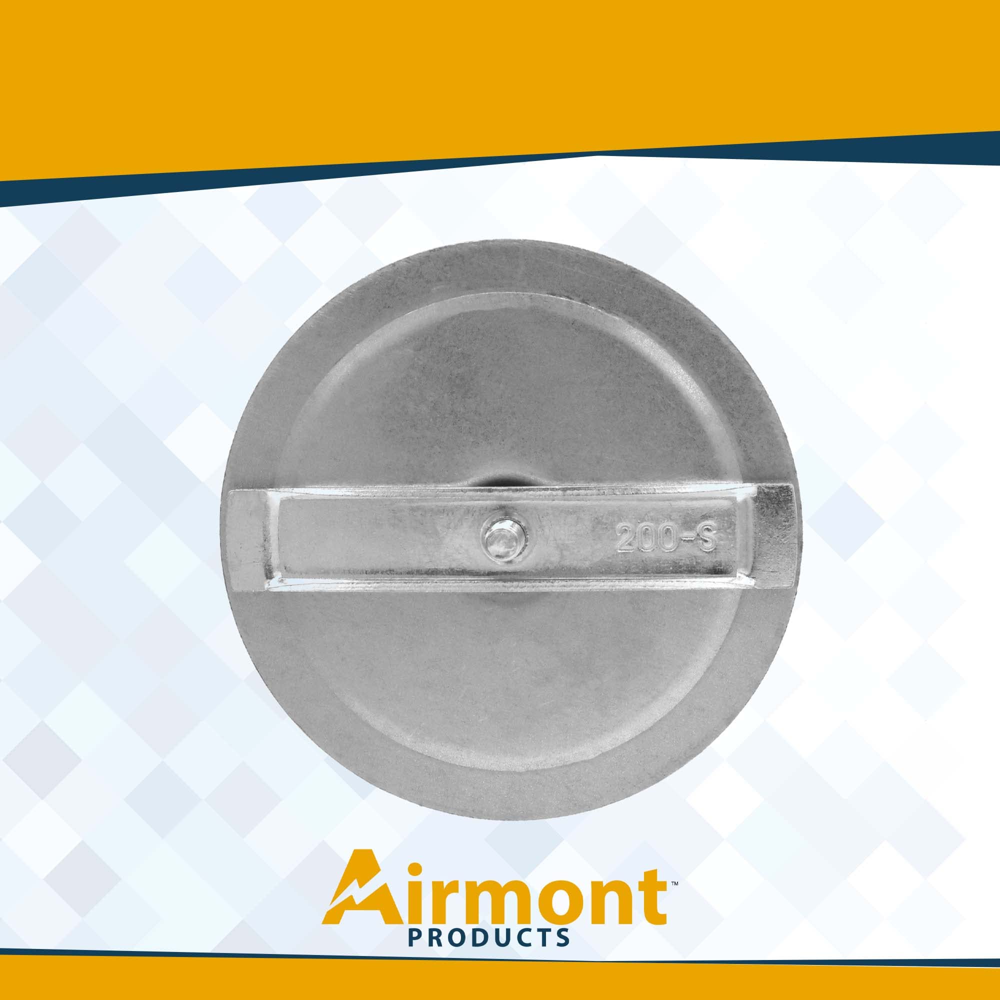 Airmont Products AP-12056, Pre-Assembled Knockout Seal, Set Screw and Bar, 2-1/2 Inch Trade Size, Cover Unused Holes in Electrical Boxes, Galvanized Steel, Corrosion Resistant, Airtight, Dust-Tight
