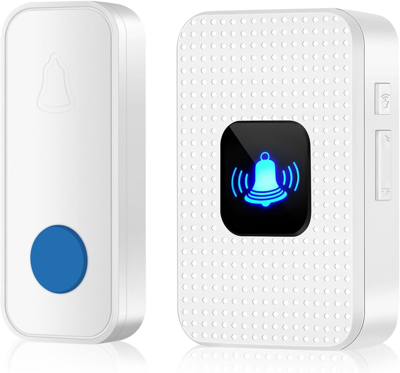 Doorbell, Nestling® Waterproof Mini Wireless Doorbell Ring Chime Kit
