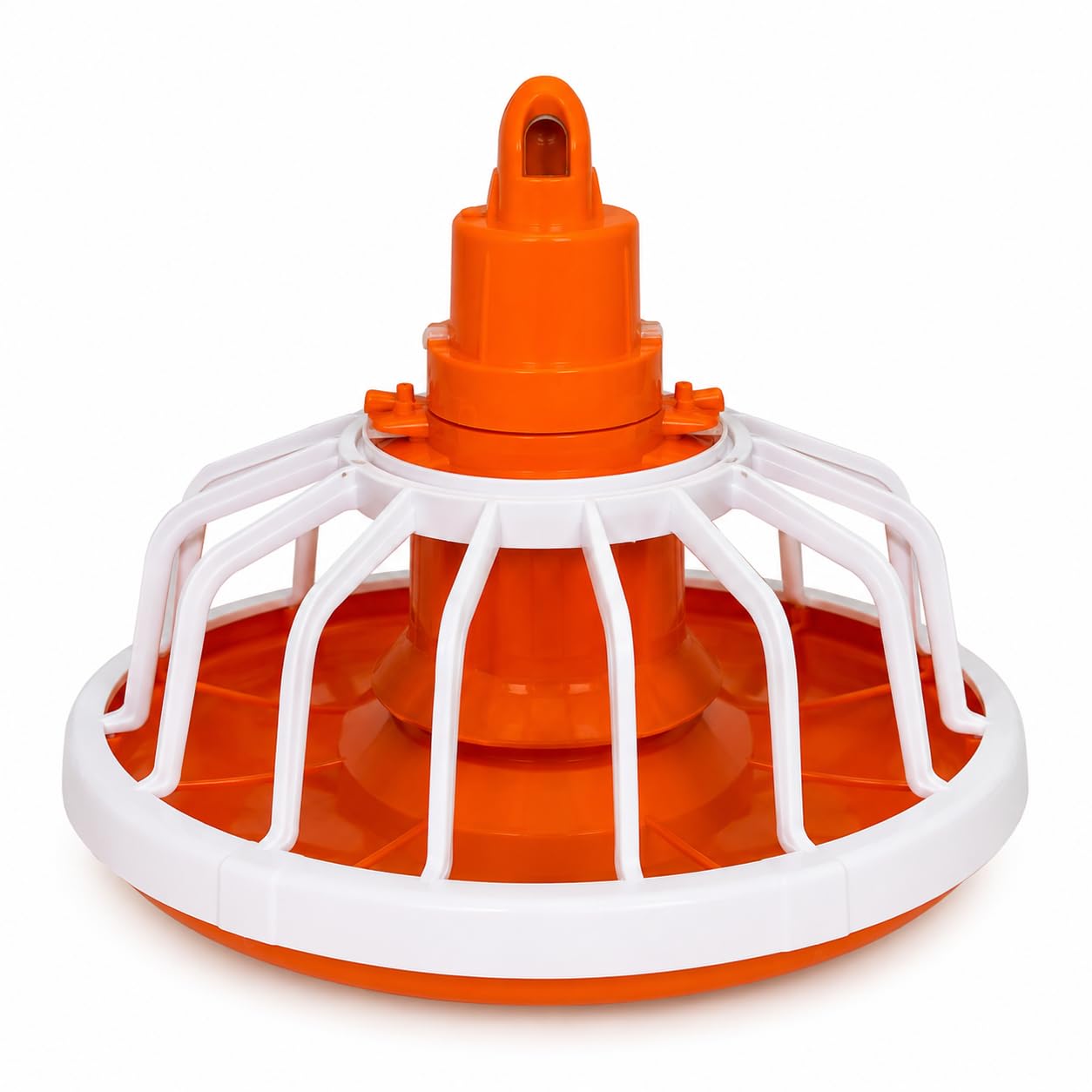 Hailong Ming Mangiatoia Automatica per e Galline, di Alimentazione in Metallo e Plastica, mangiatoia per