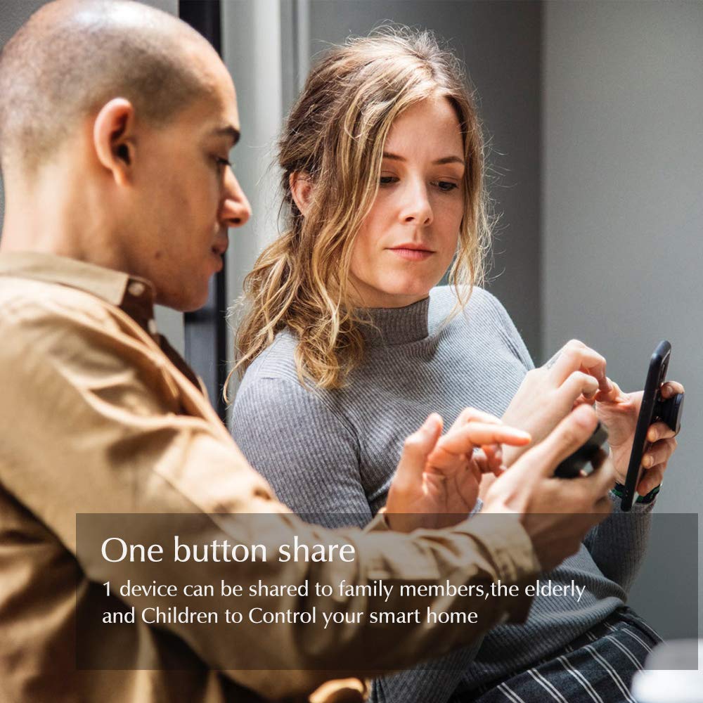 eMylo Smart WiFi Switch Mini Relè wireless Interruttore AC 220V Smart Life App Telecomando Timer per l'automazione domestica Compatibile con Alexa Echo Google Home IFTTT, Supporto IOS Android 6 pacchi