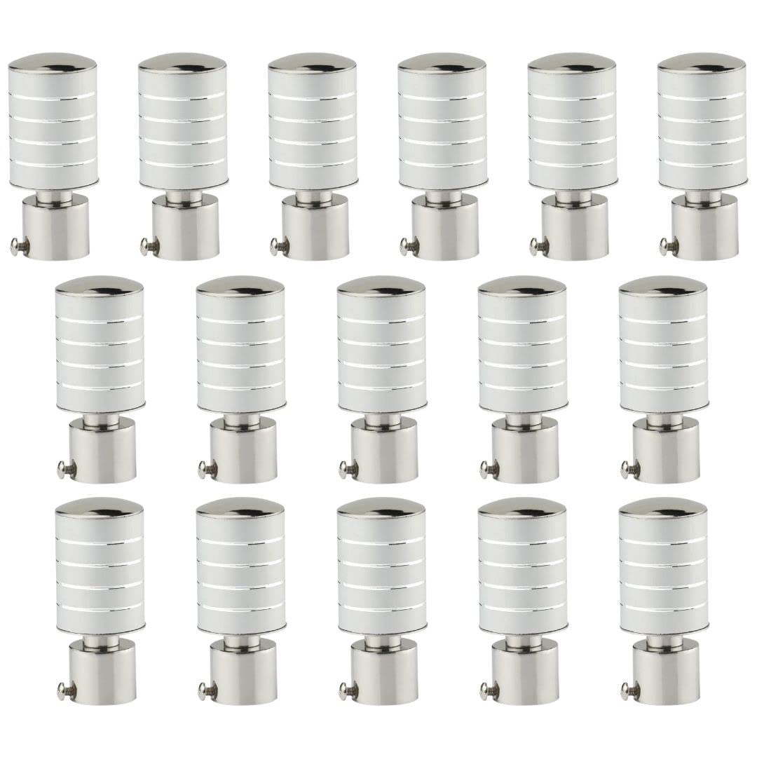 Stainless Steel Curtain Finials - Modern Design -12