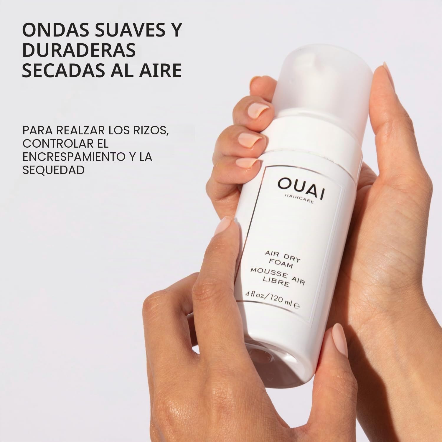 OUAI - Espuma seca para el cuidado del cabello