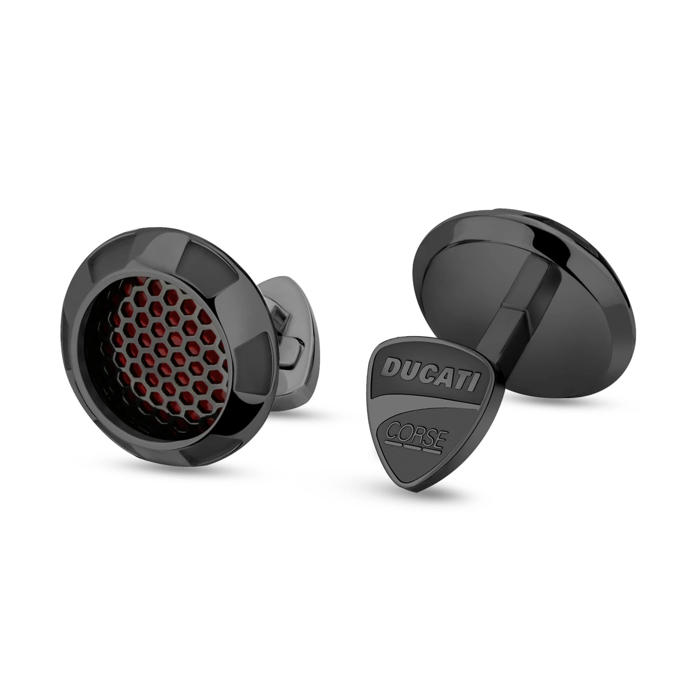 Ducati Corse Black Cuflink For Men - DTAGC2137104 (B0BGSMNGJK) Amazon Price History, Amazon Price Tracker