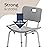 Medline Bath Chair, Bench, Seat, Stool for Disabled, Seniors & Elderly Bathroom Transfer Inside Shower/Tub/Bathtub - 400 Lbs. Capacity, Gray
