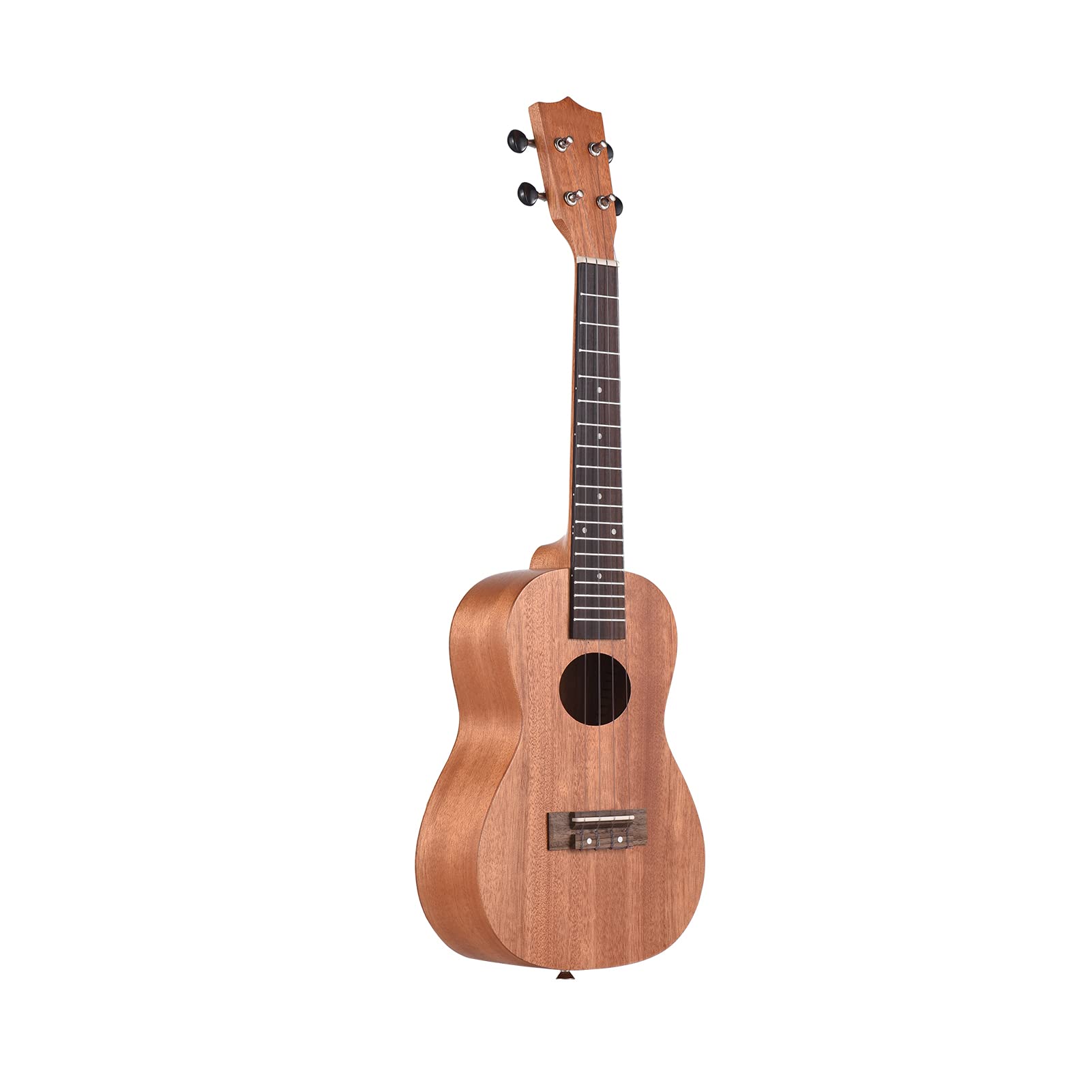 Ukulele Soprano 23 Pollici Impiallacciato 4 Corde Chitarra Hawaii con Lati in Mogano e Tastiera in Palissandro Tocco Confortevole Prestazioni Eccellenti Ideale per Pri