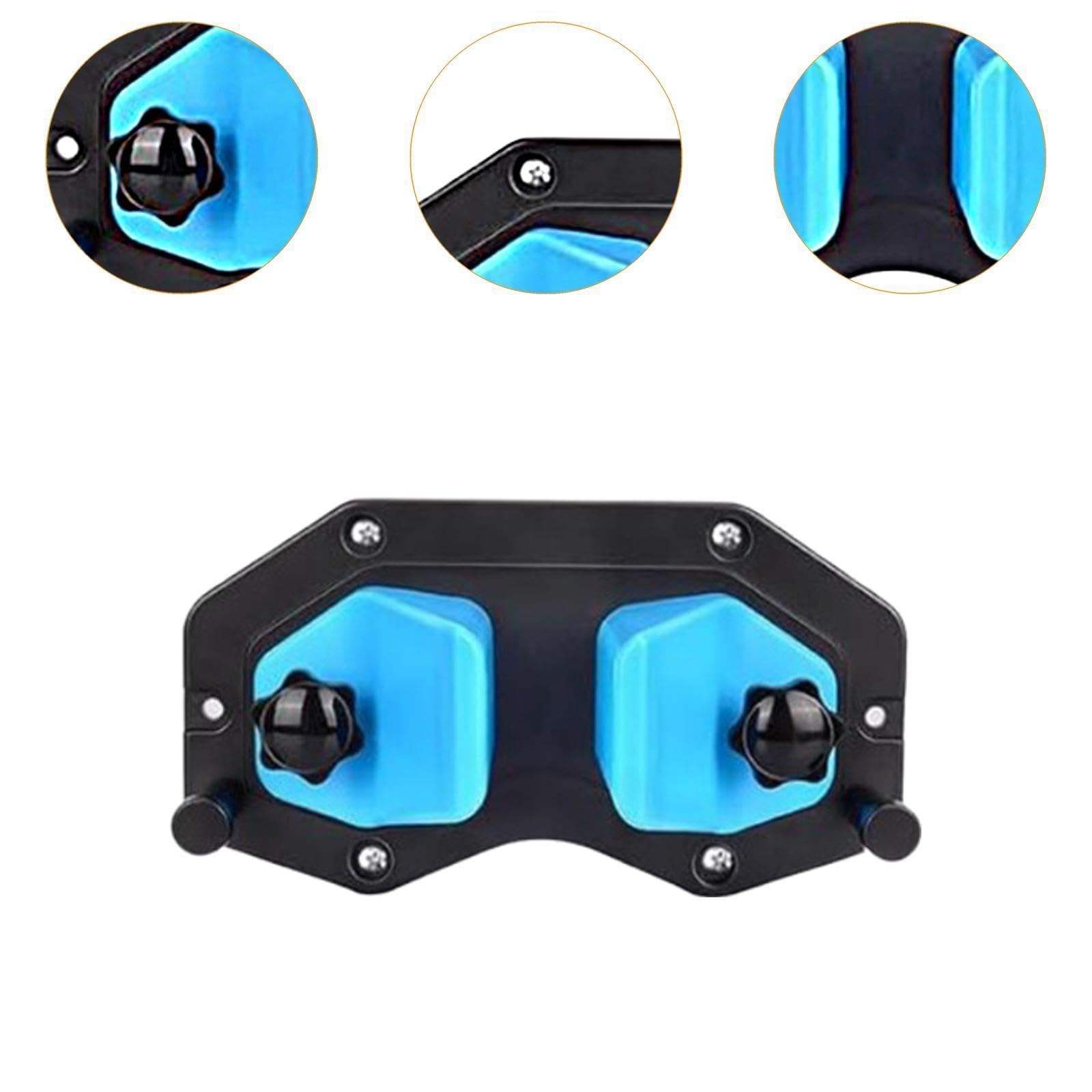 Rastrelliera da parete per sci, snowboard, sci, garage, 2 pezzi