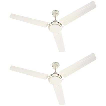 Crompton Sea Wind 1200 mm (48 inch) High Speed Ceiling Fan (Ivory) - Pack of 2
