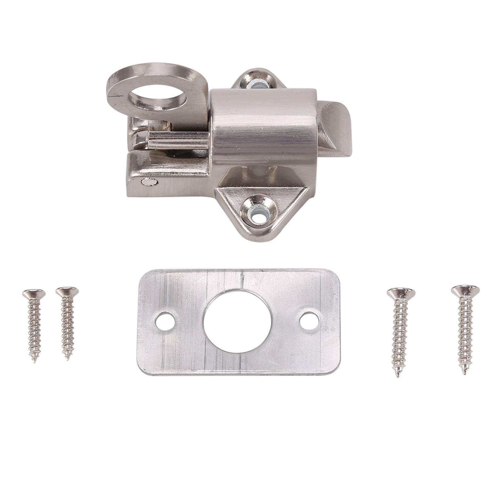 Garosa Bolt Door Lock Window Gate Security Pull Spring Bounce Door Bolt Zinc Alloy Latch Lock