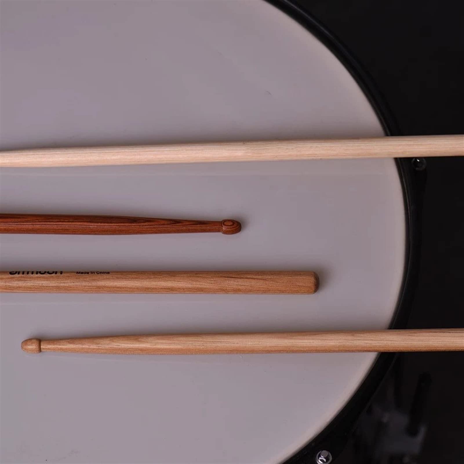 Dorosłych Pałki perkusyjne 1 Pary Drumsticks Drewniane Patyki Mahoniowe Z Drewna Bębna Z Drzew Róży (Color : 5A)