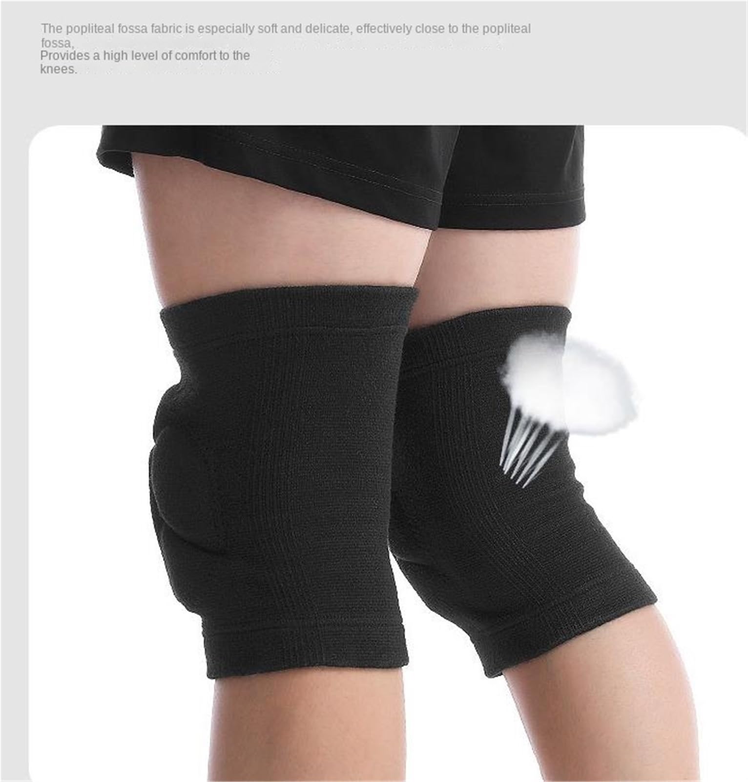 Ginocchiere Ginocchiere Da Danza Morbide, Ginocchiere Sportive In Spugna Adatte For Lo Sci Da Pallavolo Ginocchiera Sportiva