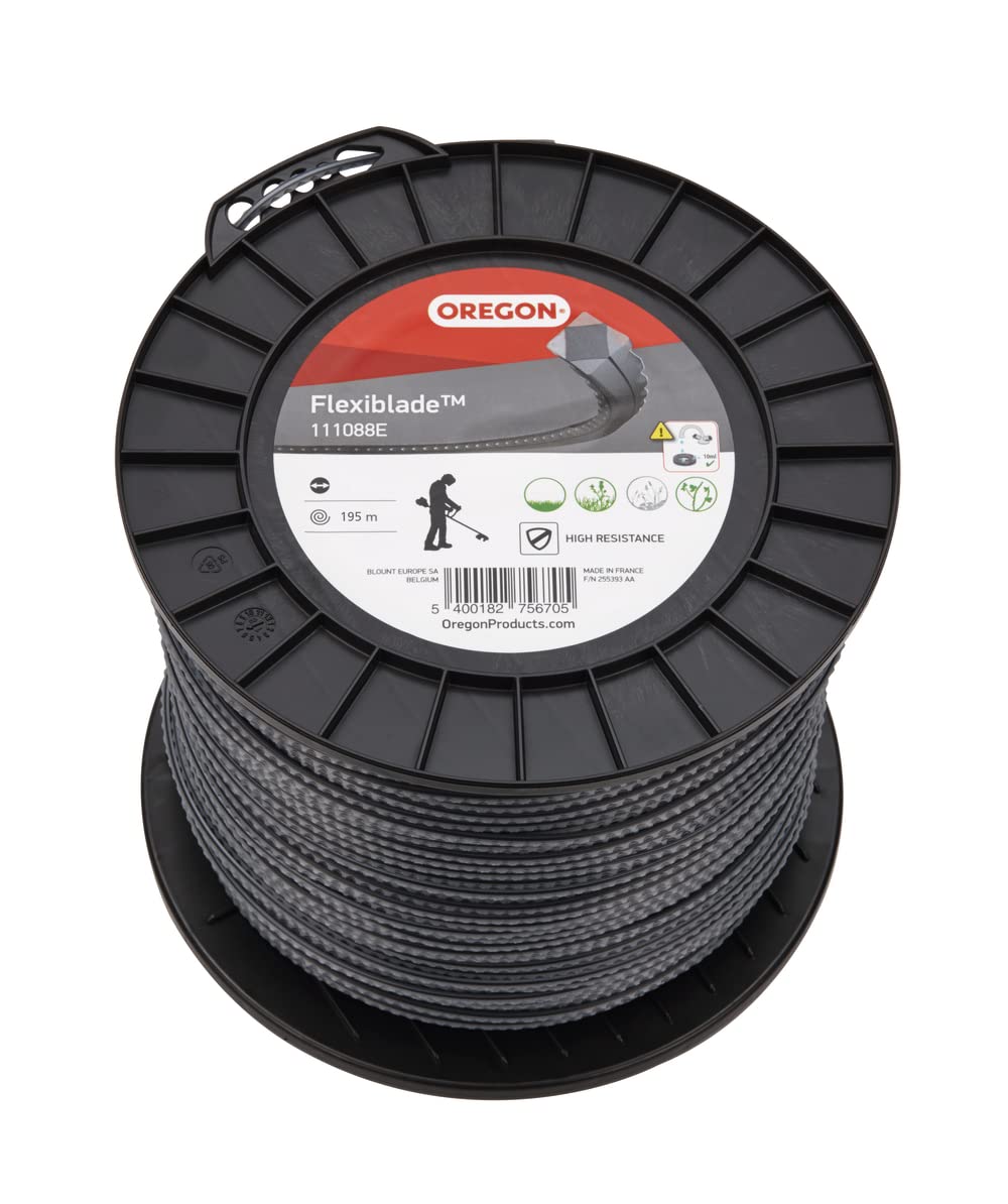 Oregon Hilo Dentado para Desbrozadora 6mm, Hierba, Maleza, Vegetación y más, Hilo de Nylon de Gran Resistencia, Compatible con la Mayoría de Modelos Estándar, 6.0mm x 26cm 205pcs (525243) — view 11