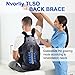 Nvorliy TLSO Full Back Brace for Back Pain Relief - Inflatable Airbag Thoracic Back Brace Orthosis Support for Compression Fracture, Pre or Post Op, Kyphosis, Scoliosis, Osteoporosis (Large)