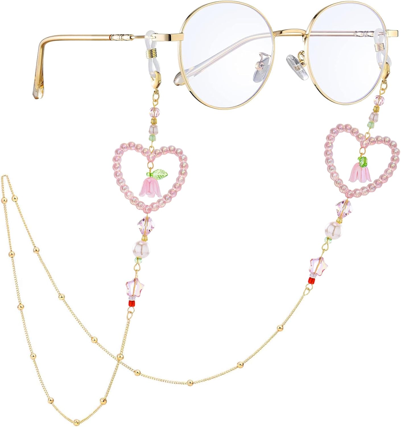 Beaded Eyeglass Chain for Women...