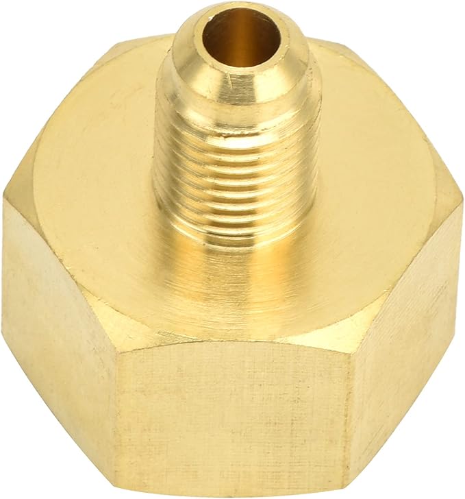 Adaptador de Carga de Refrigerante Tnfeeon, W21 a 1/4 SAE miniatura 7