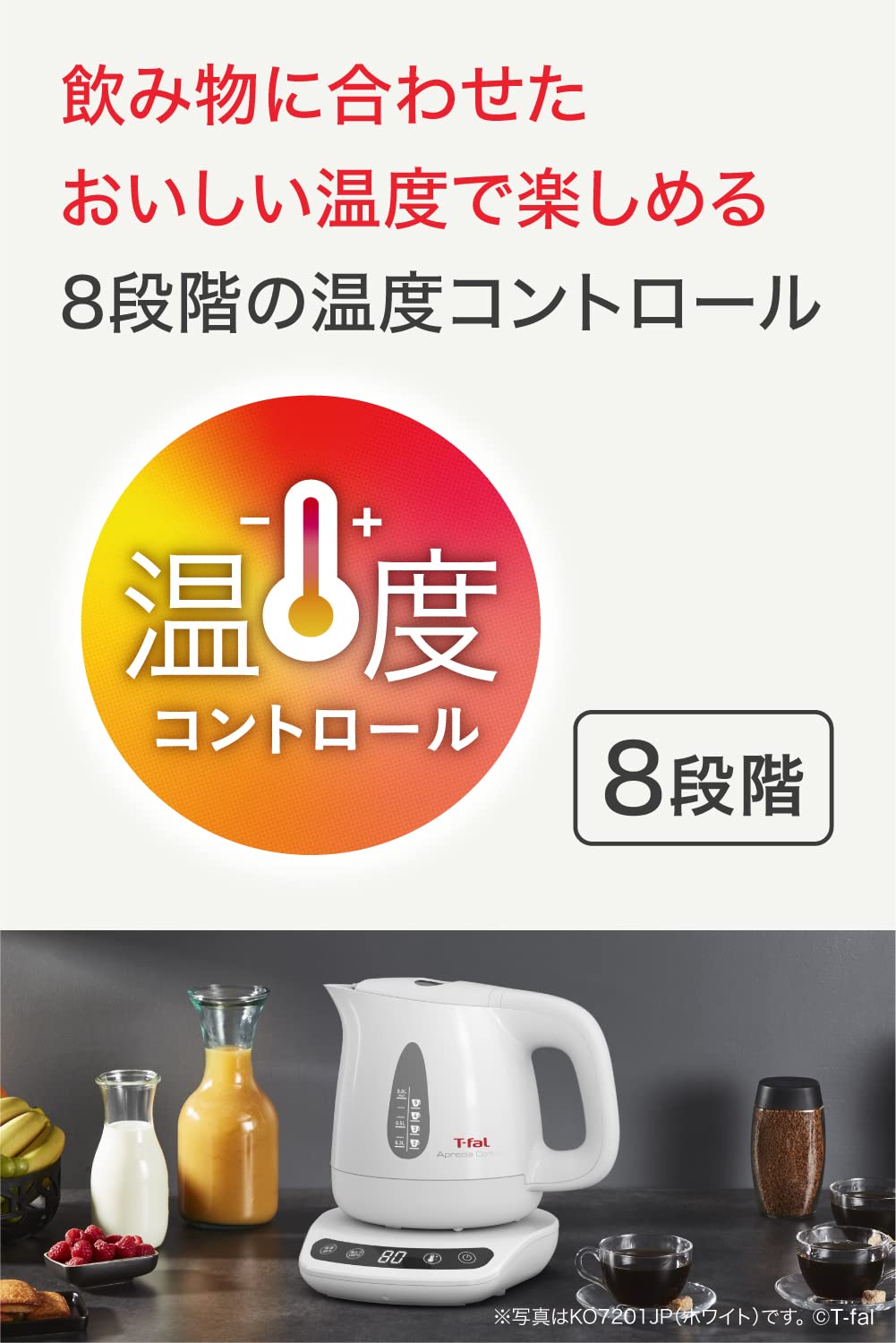 T-Fal Aprecia Control 【公式通販】