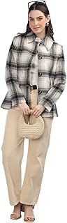 chkokko Winter Wear Single Breasted Stylish Coat Blazer for Women-picture-34