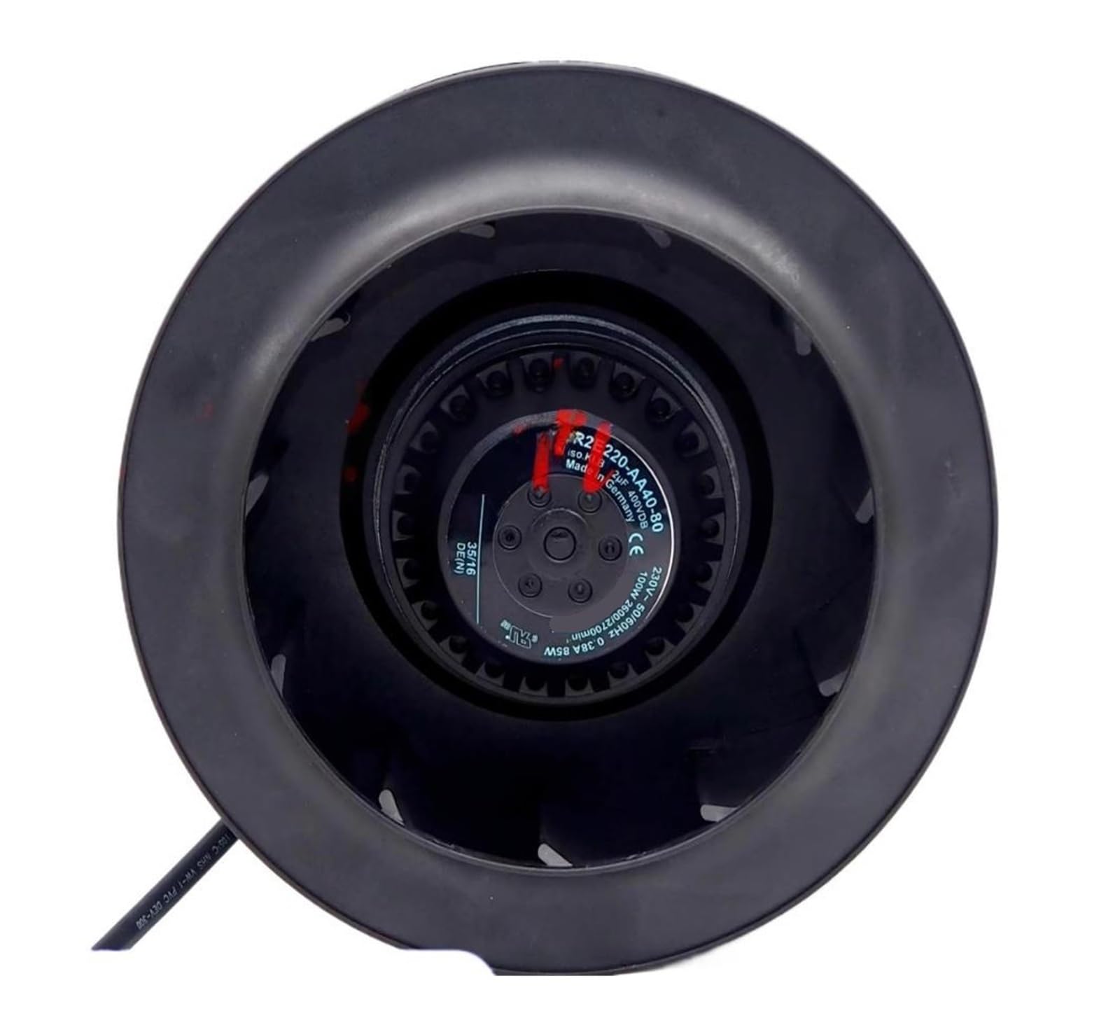 YMUGUEGH R2E220-AA40-80 Centrifugal fan