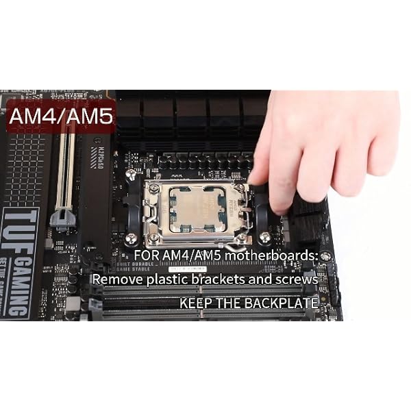 Thermalright Assassin X 90 SE ARGB CPU-Luftkühler,4 Heatpipes,TL-P9-S PWM ARGB Lüfter, Computer-Kühlkörper Kühler CPU, AGHP 4.0 Technologie,für AMD AM4 AM5/Intel LGA 1150/1151/1200/1700 (AX90 SE ARGB) – Bild 8