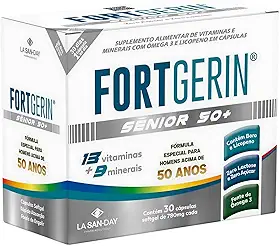 Fortgerin Senior 50+ (30 Cápsulas) - Fórmula especial para homens acima de 50 anos