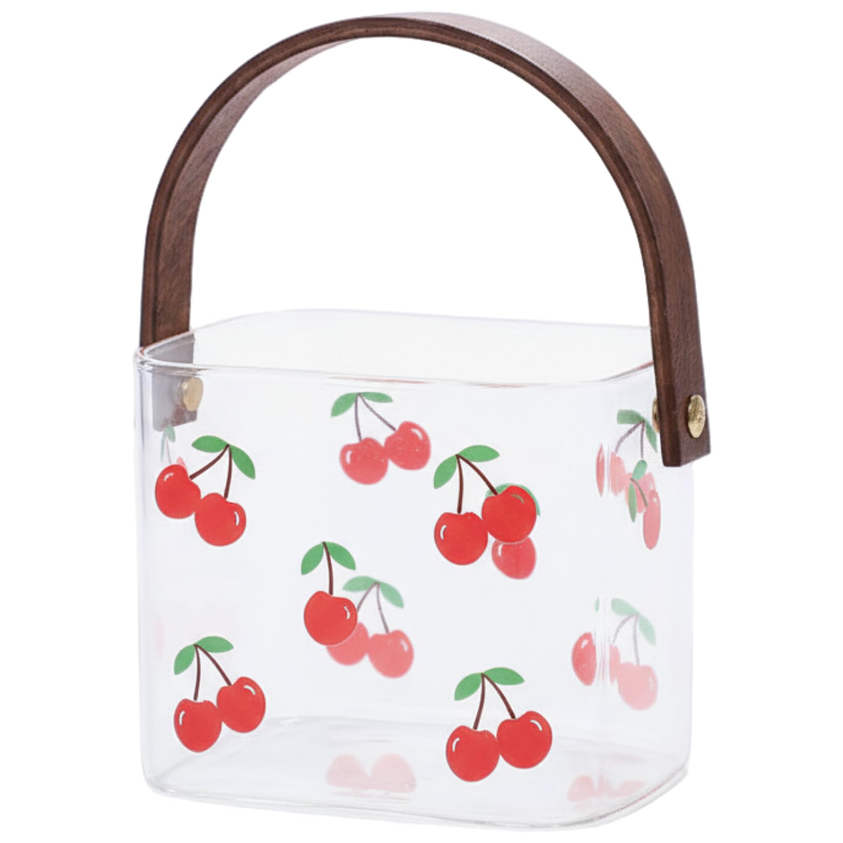 Sac à main en verre pour boissons tendances | Verre à cocktail mignon pour thé glacé