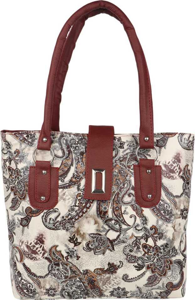 Womens Handbag Womens Handcrafted Side Tote Bag and Handbag for Office and College (maroon) (B0CYPW969V) Amazon Price History, Amazon Price Tracker