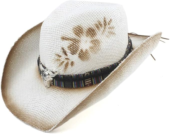 Amazon Btxxy 麦わら帽子 メンズ レディース ストローハット 日よけ Uvカット サイズ調節 可 便利 Color 白 Size 56 58 ベレー帽 通販
