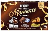 HERSHEY'S Festive Moments Sampler Box, Includes Hershey's Kisses, Hershey's Nuggets & Reese's Miniatures, 297g